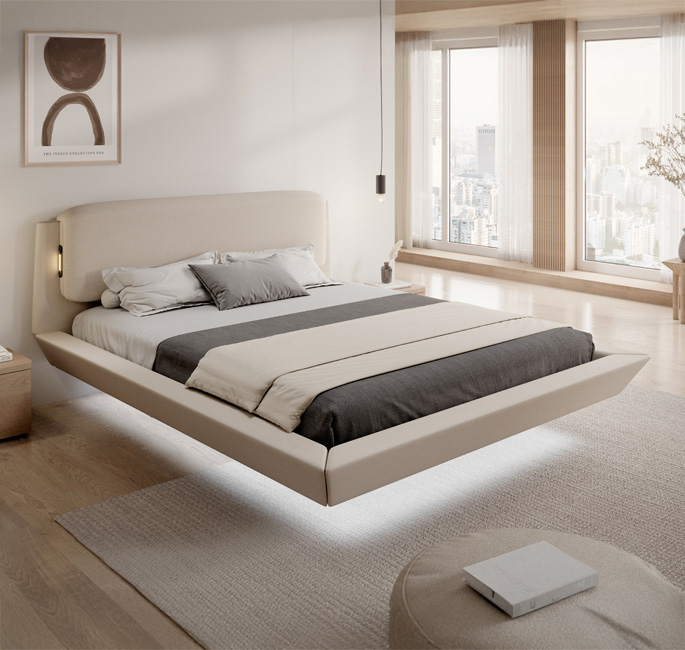 Bett Diana Beige